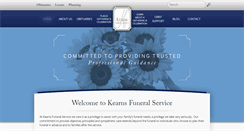 Desktop Screenshot of kearnsfuneralservice.com